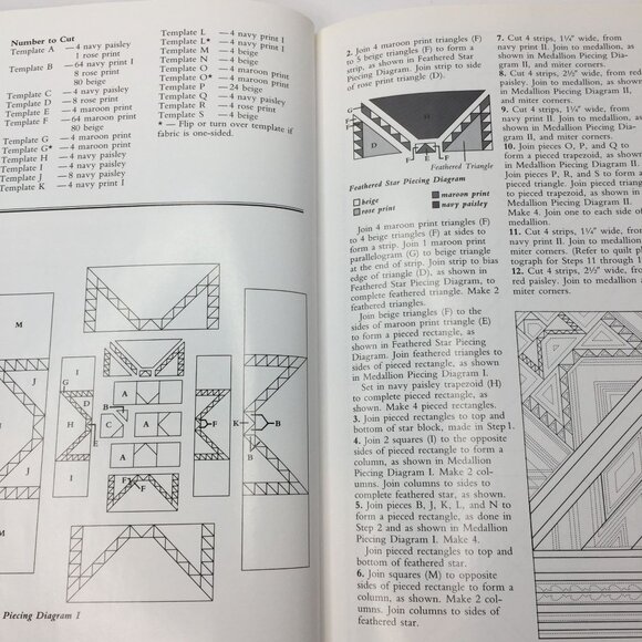 Great American Quilts 1989 Sandra O'Brien Samplers Traditions Examples Hardbound - Picture 7 of 15